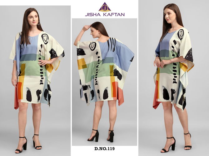 Kaftan Kurti Vol 3 By Jelite Polyester Crepe Digital Printed Kaftan Suppliers In India
